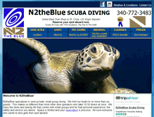Tablet Screenshot of n2theblue.com